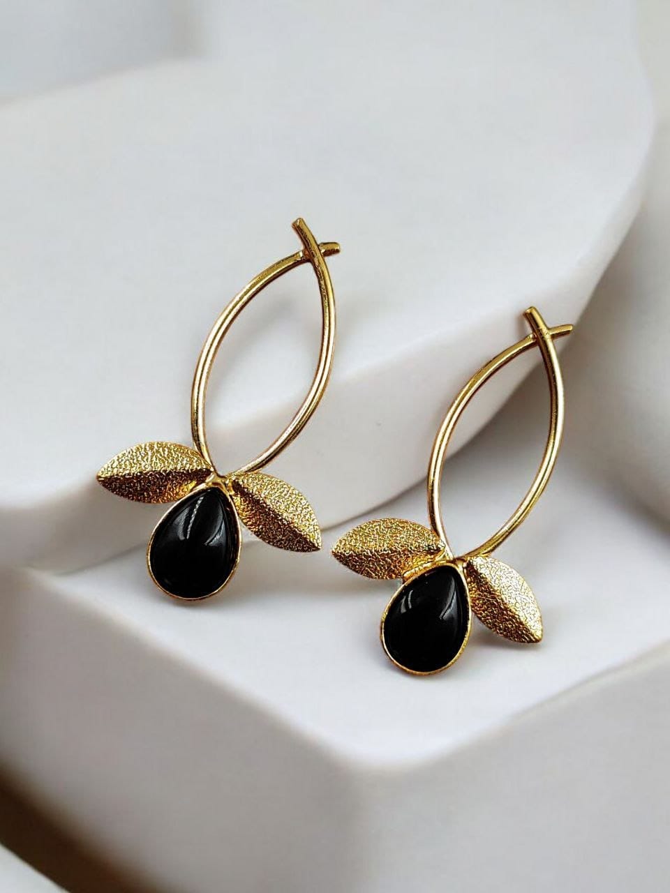 Gold Plated Indian Contemporary Earrings ? Perfect for Any Occasion - Image 10