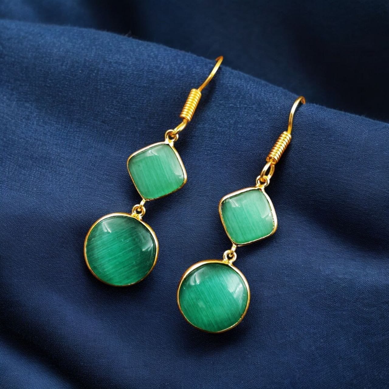 Stylish Monalisa Stone Hangings: The Best Earrings for Every Occasion - Image 4