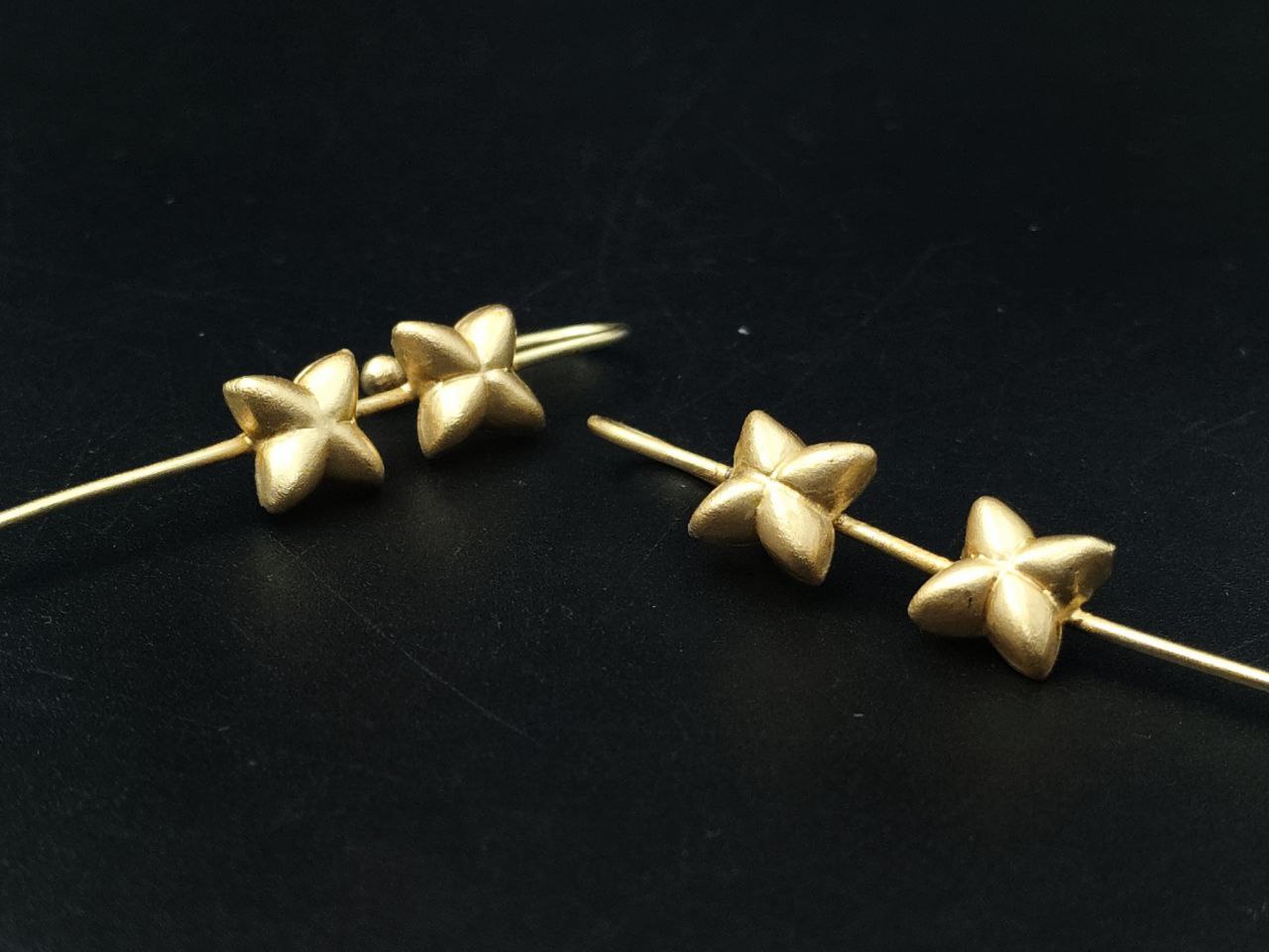 Stylish Gold Plated Star Earcuff | Perfect Ethnic & Western Look Daily Wear Jewelry - Image 4
