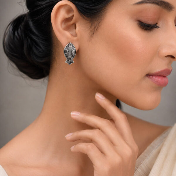 Stylish Fish Stud Trendy Everyday Earrings