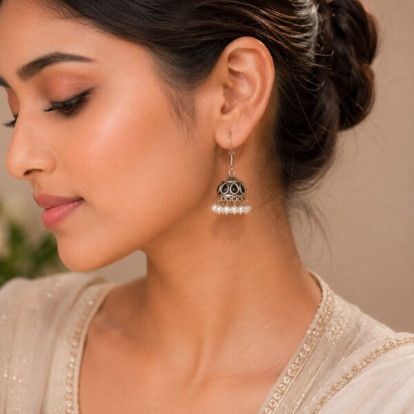 Dailywear Jhumki Earring lightweight traditional designer earrings for women