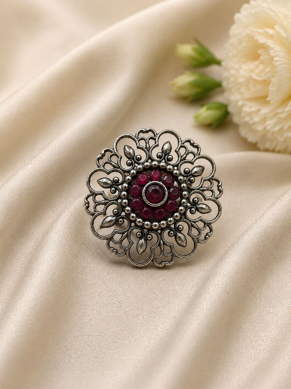 Beautiful Flower Ring ?Stunning Floral Jewelry for Elegant Everyday Style - Image 3