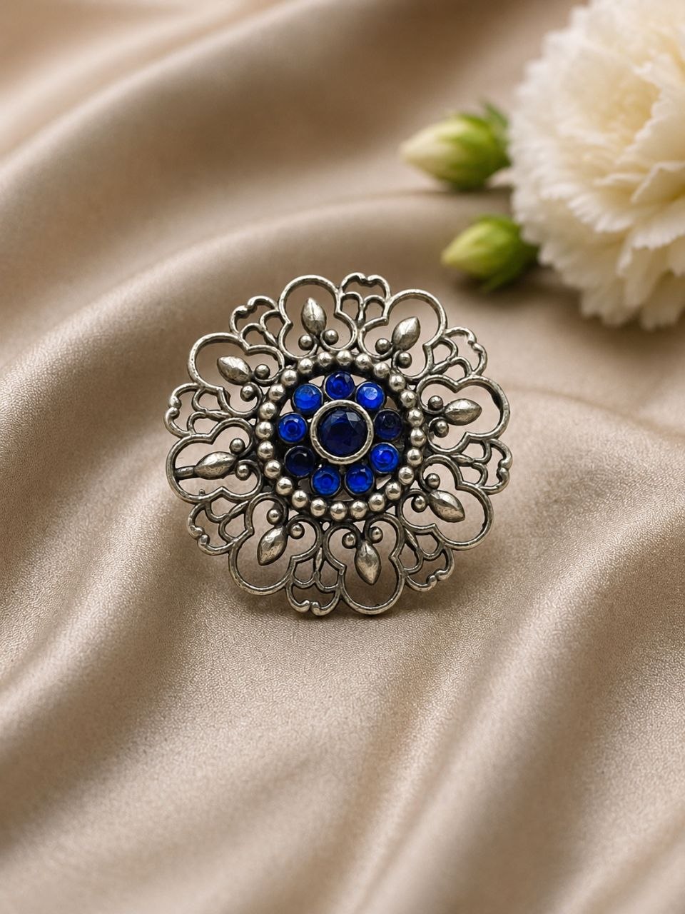 Beautiful Flower Ring ?Stunning Floral Jewelry for Elegant Everyday Style - Image 5