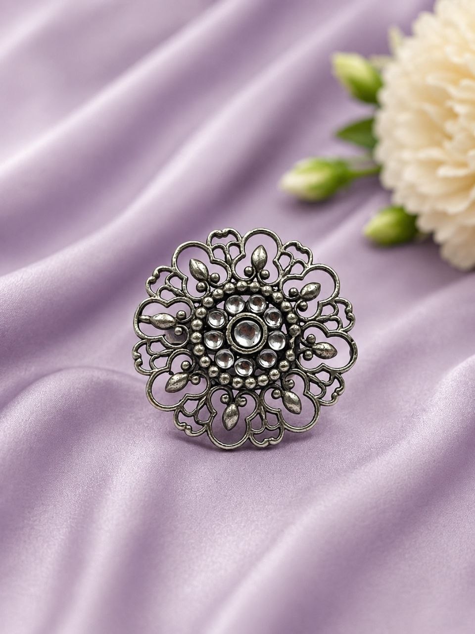 Beautiful Flower Ring ?Stunning Floral Jewelry for Elegant Everyday Style - Image 6