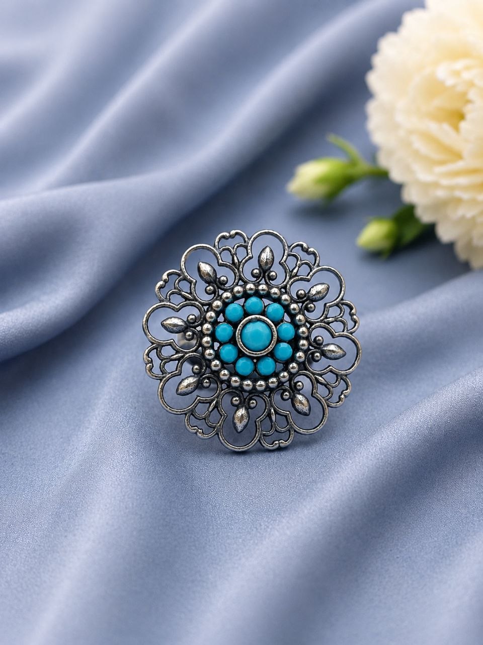 Beautiful Flower Ring ?Stunning Floral Jewelry for Elegant Everyday Style - Image 7