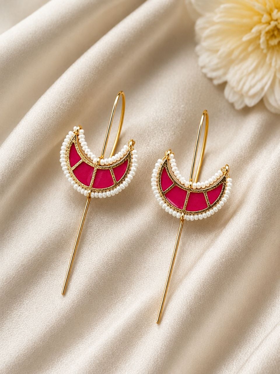 Gold Plated Half Moon Earcuff ?Elegant Jewelry for Modern Looks - Image 9