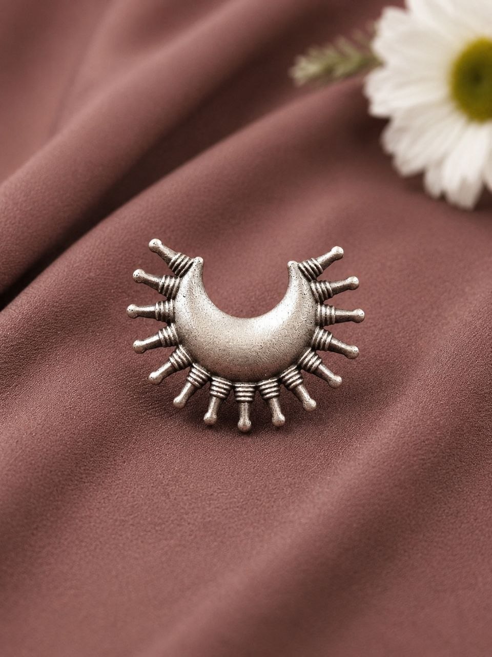 Vintage Silver Ring Antique Jewelry for Everyday & Ethnic Wear - Image 2
