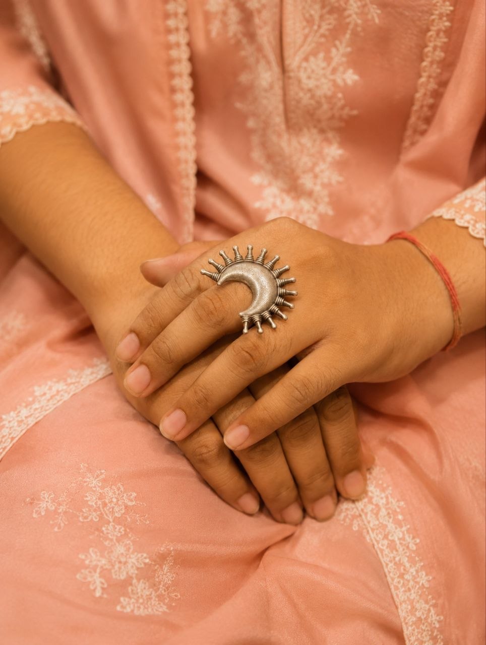 Vintage Silver Ring Antique Jewelry for Everyday & Ethnic Wear - Image 3
