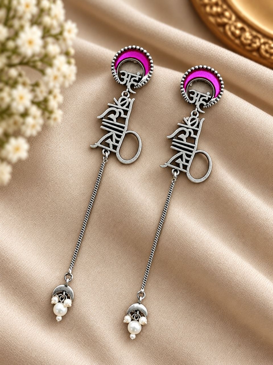 Spritiual Meenakari Traditional Earring β Stunning Ethnic Jewelry for Elegant Women - Image 6