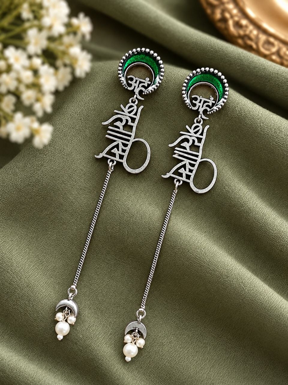 Spritiual Meenakari Traditional Earring β Stunning Ethnic Jewelry for Elegant Women - Image 5