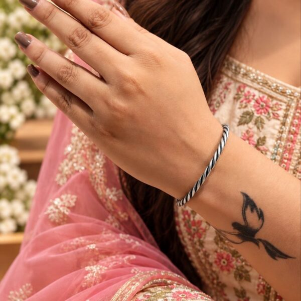 LightWeight Handmade Bracelet with brass design, premium polish, elegant detailing and stylish traditional fashion jewelry