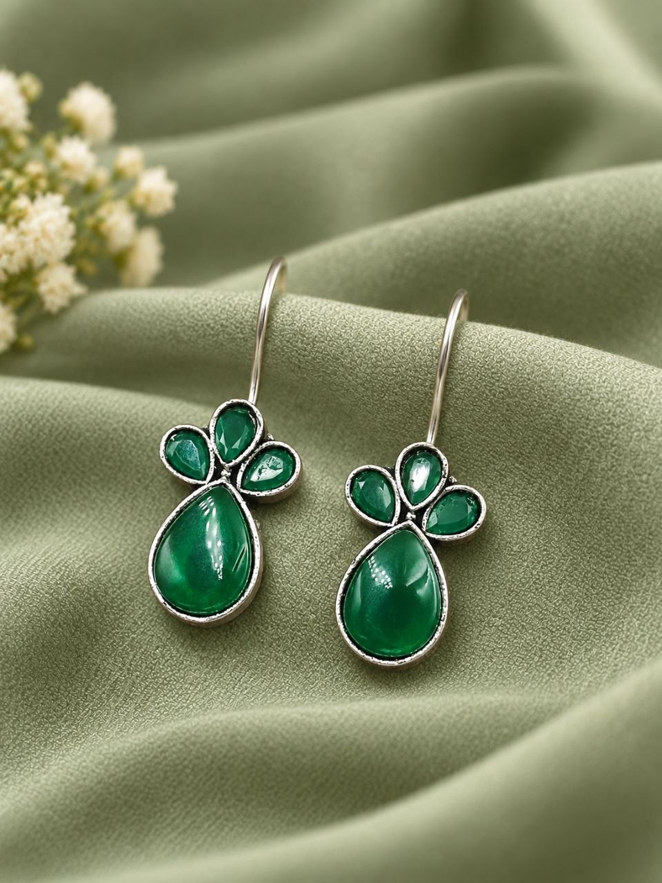 Elegant Hook Earring Premium Brass Fashion Jewelry for Women